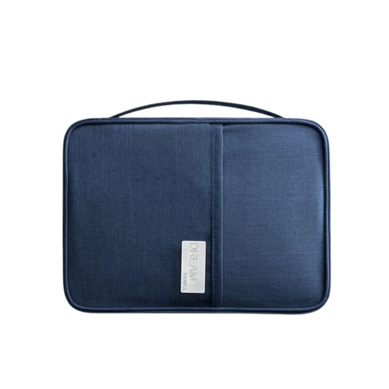 Bleu Marine / L Pochette Porte Document Voyage Univers du Voyage