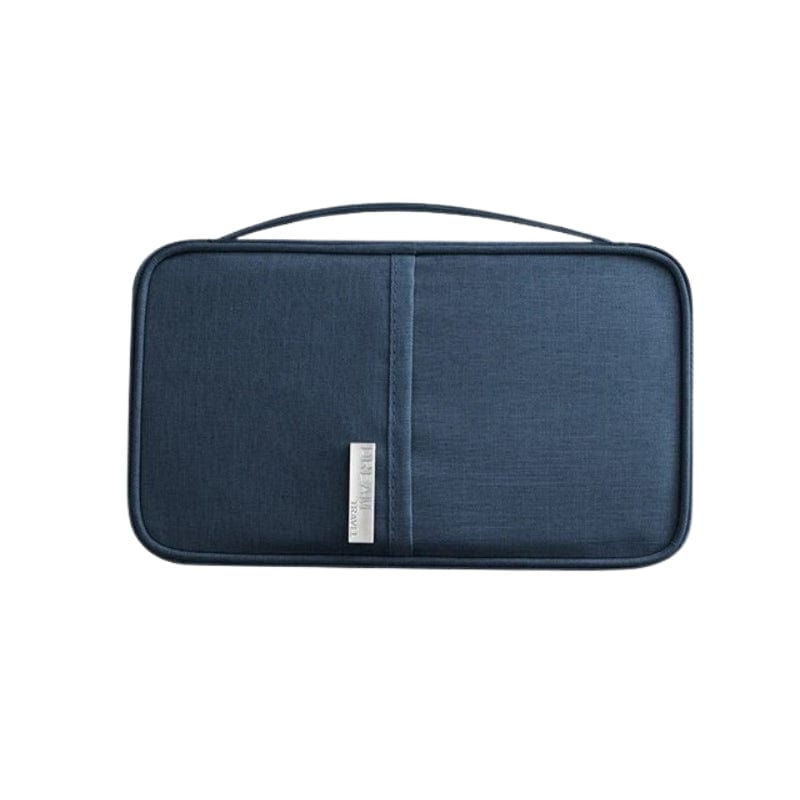 Bleu Marine / S Pochette Porte Document Voyage Univers du Voyage