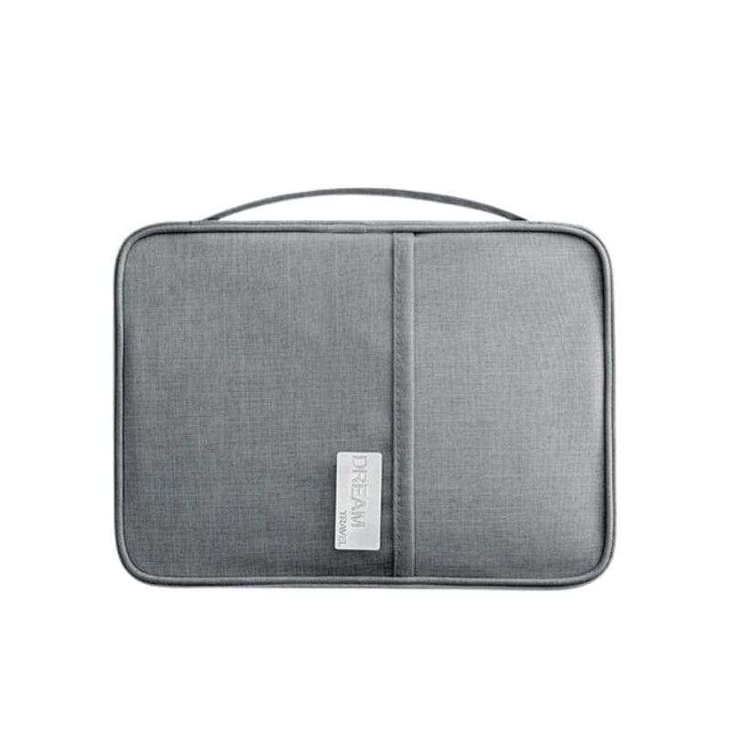 Gris / L Pochette Porte Document Voyage Univers du Voyage