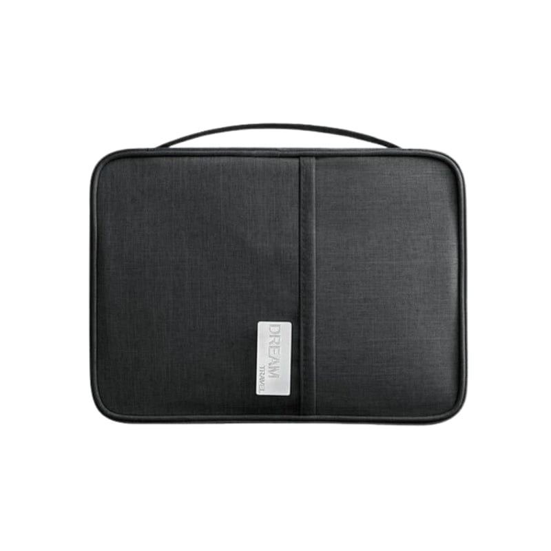 Noir / L Pochette Porte Document Voyage Univers du Voyage