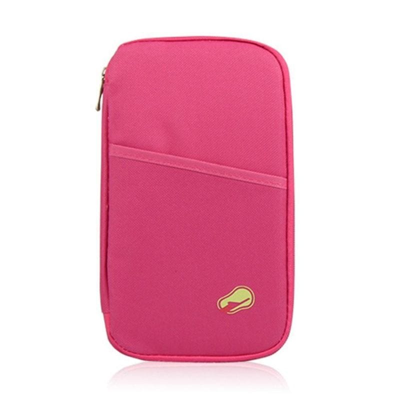 Fushia Pochette Portefeuille Sécurité Voyage Univers du Voyage