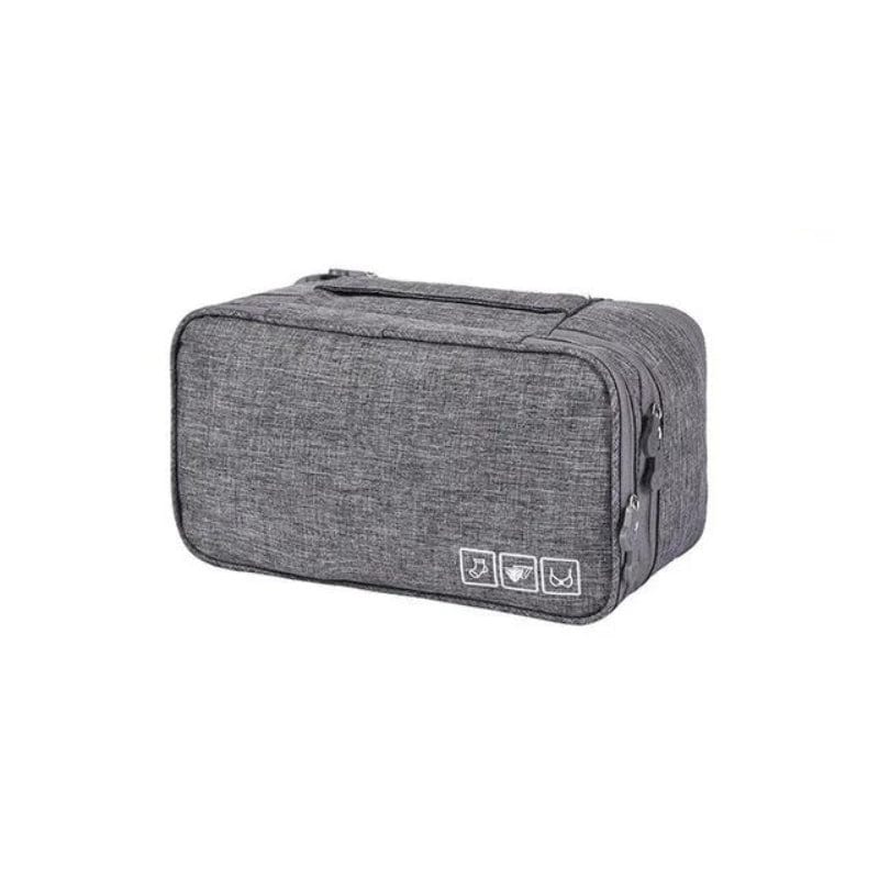 Gris Pochette Sous Vêtement Voyage Univers du Voyage