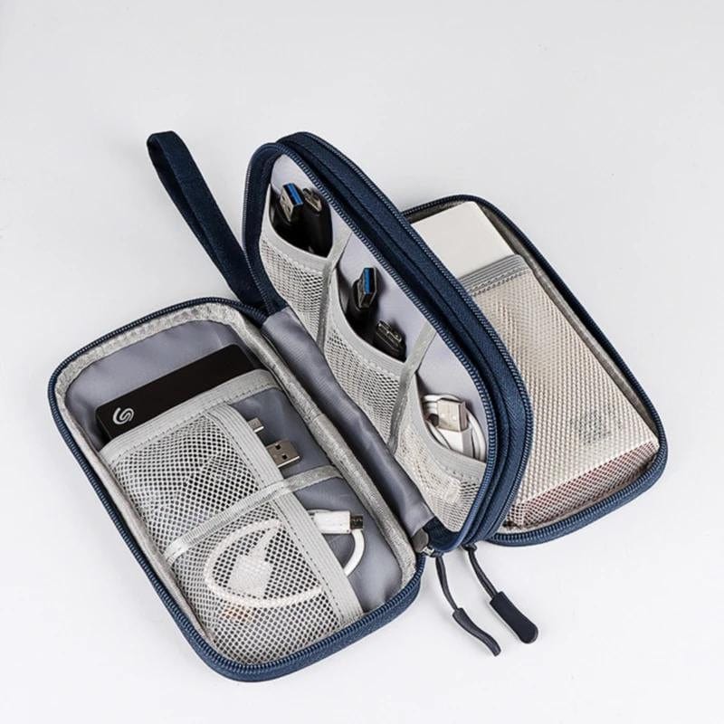 Pochette Voyage Pour Câbles & Chargeurs Univers du Voyage