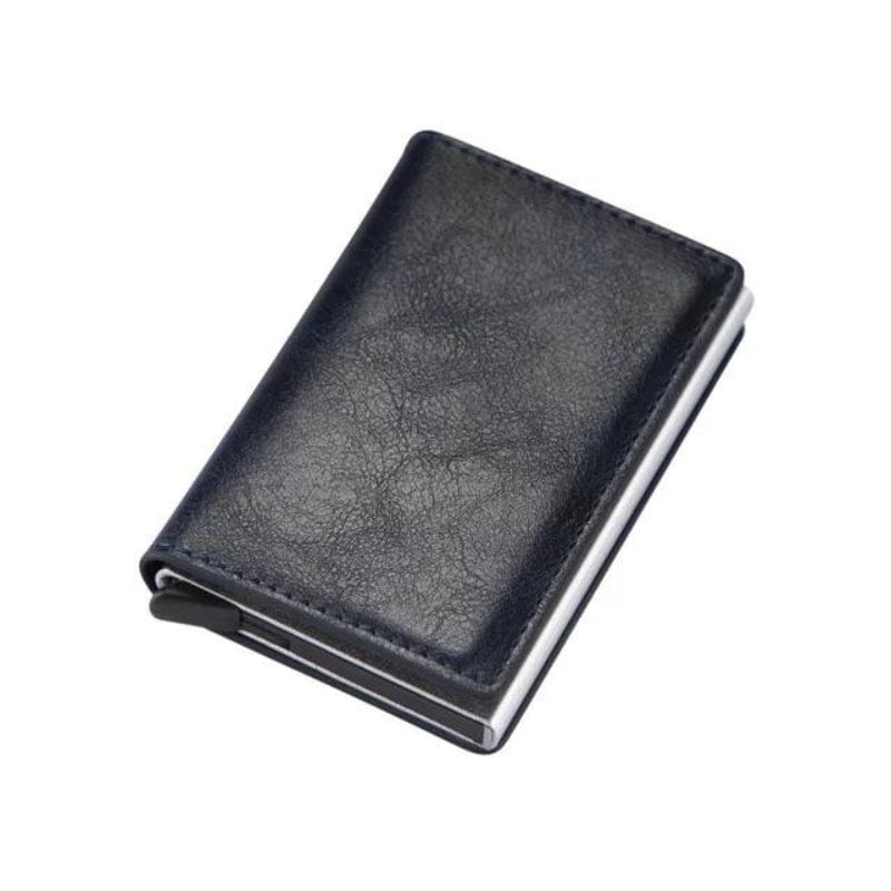 Noir Porte Carte RFID Univers du Voyage