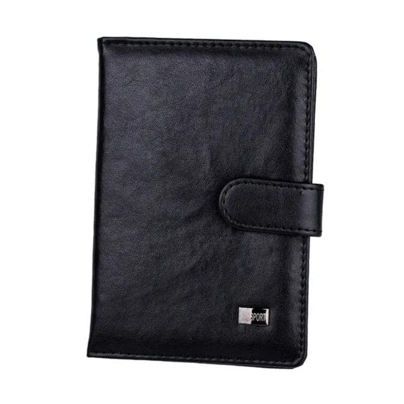 Noir Porte Document De Voyage en Simili pour Homme Univers du Voyage