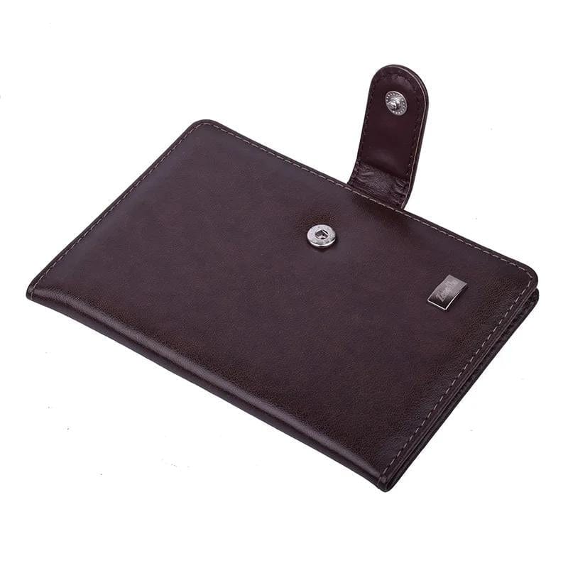 Porte Document De Voyage en Simili pour Homme Univers du Voyage