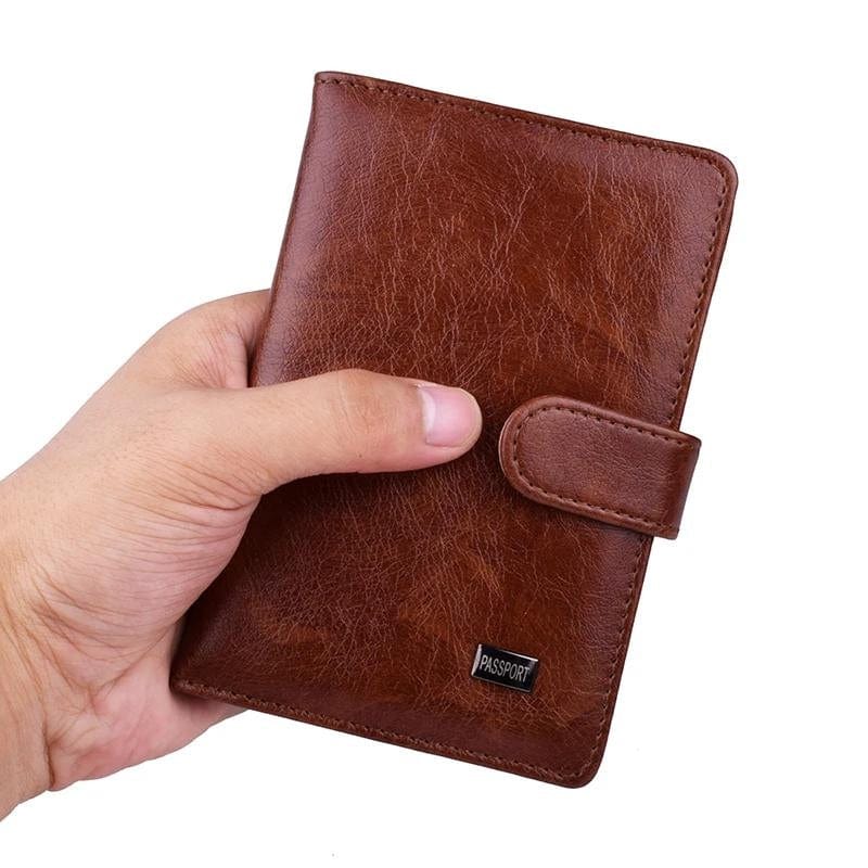 Porte Document De Voyage en Simili pour Homme Univers du Voyage