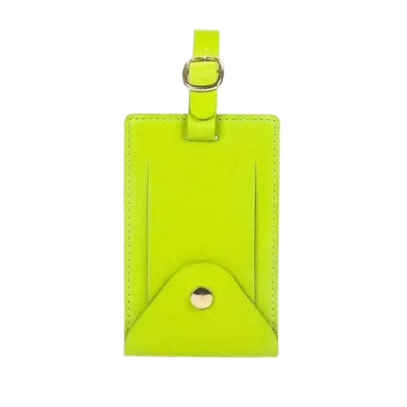 Vert Porte Étiquette Pour Valise Univers du Voyage