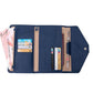 Bleu Portefeuille De Voyage Femme Univers du Voyage