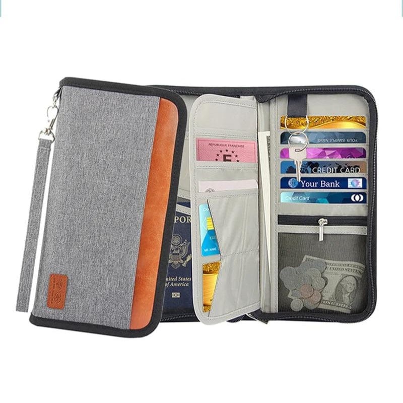 Portefeuille de Voyage pour Homme RDIF Univers du Voyage