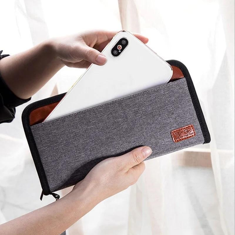 Portefeuille de Voyage pour Homme RDIF Univers du Voyage