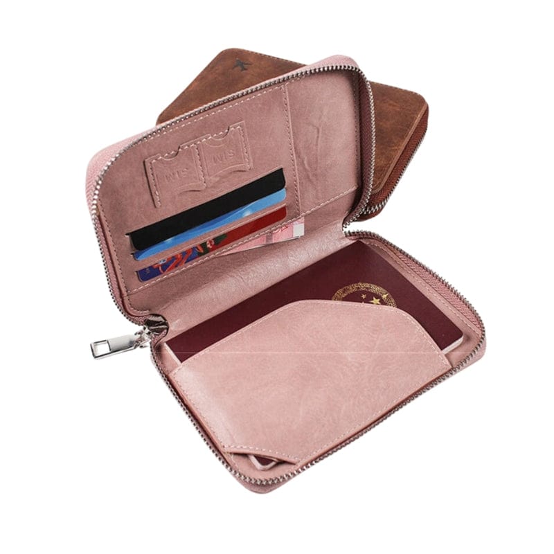 Portefeuille RFID Femme Univers du Voyage