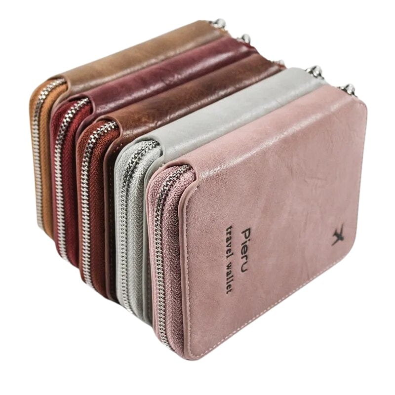 Portefeuille RFID Femme Univers du Voyage