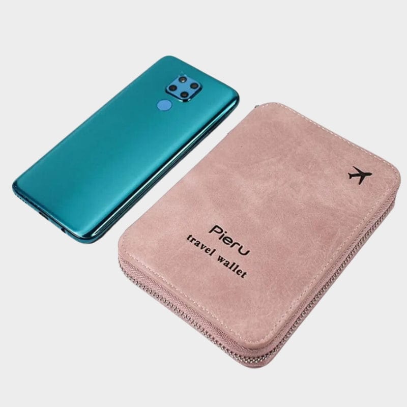 Portefeuille RFID Femme Univers du Voyage
