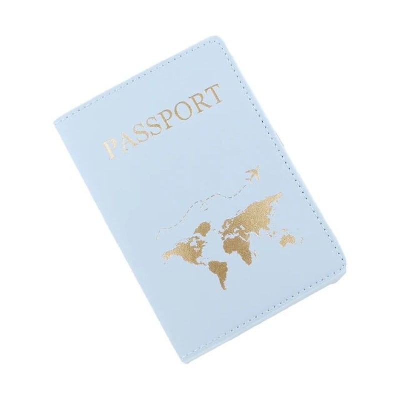 Bleu Protection Pour Passeport Univers du Voyage