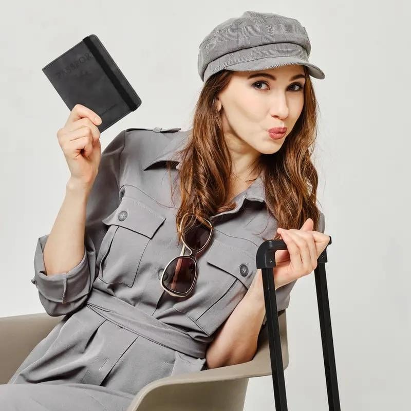 Protège Passeport Anti RFID Univers du Voyage