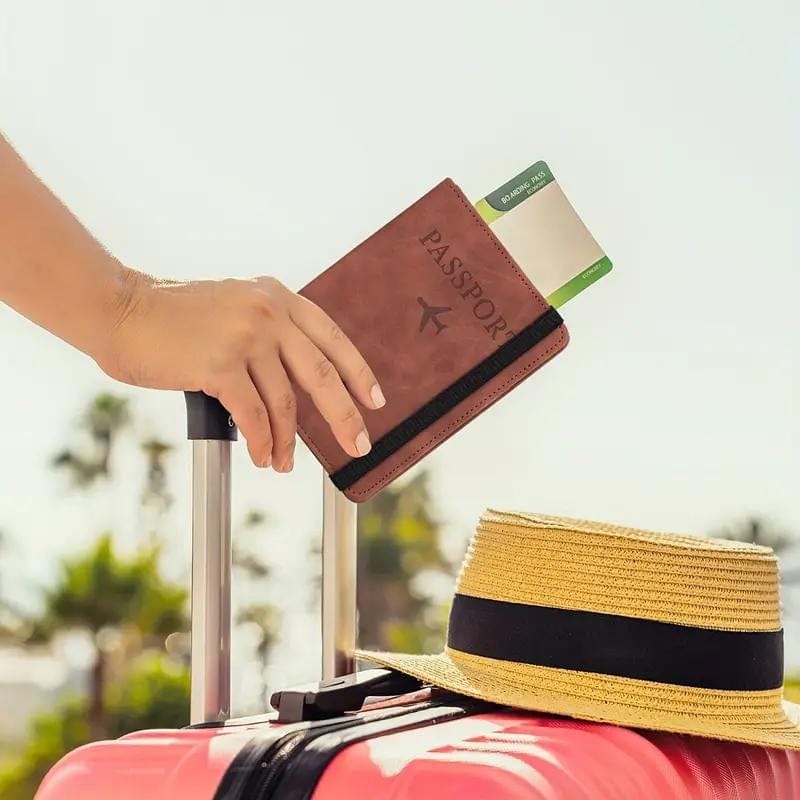 Protège Passeport Anti RFID Univers du Voyage