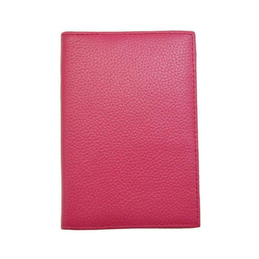 Fushia Protège Passeport Cuir Univers du Voyage
