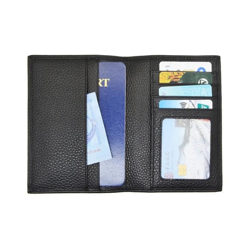 Protège Passeport Cuir Univers du Voyage