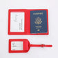 Protège Passeport Et Etiquette Valise Univers du Voyage