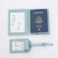 Protège Passeport Et Etiquette Valise Univers du Voyage