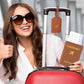 Protège Passeport Et Etiquette Valise Univers du Voyage