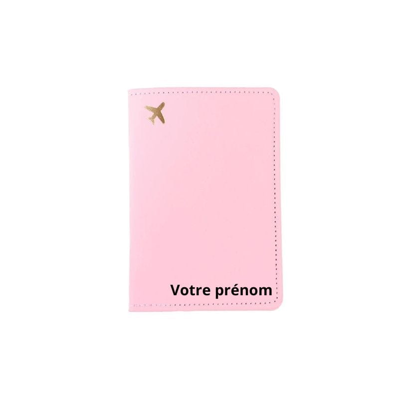Motif Avion / Modèle 2 Protège Passeport Personnalisé Univers du Voyage