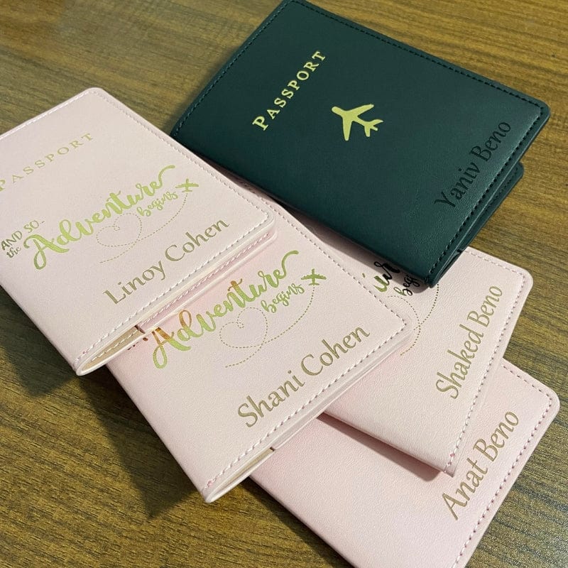 Protège Passeport Personnalisé Univers du Voyage