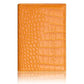 Orange Protège Passeport Simili Luxe Univers du Voyage
