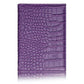 Violet Protège Passeport Simili Luxe Univers du Voyage