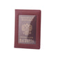 Marron Clair Protège Passeport Transparent Univers du Voyage