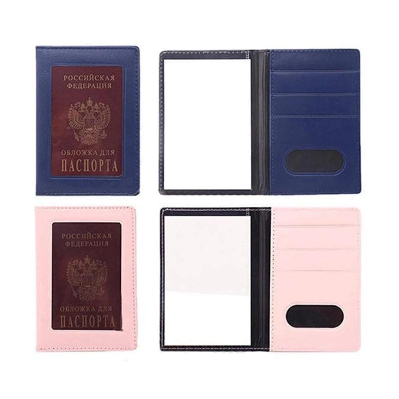 Protège Passeport Transparent Univers du Voyage