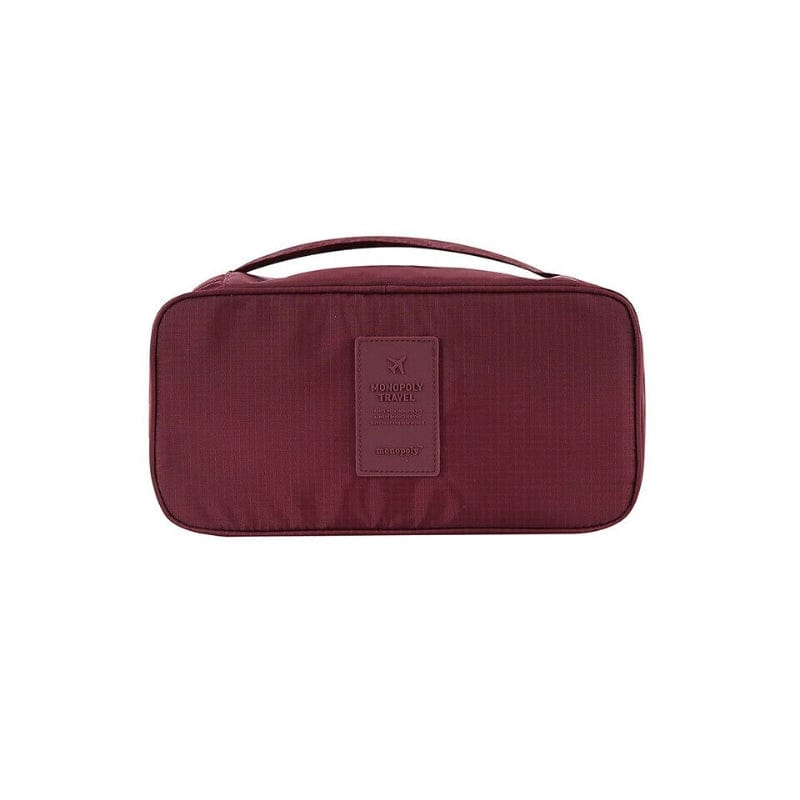 Rouge Rangement pour Sous Vêtement de Voyage Univers du Voyage