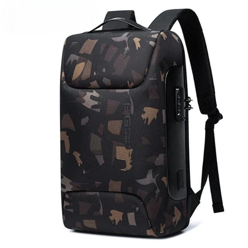 Camouflage Sac à Dos Antivol Homme Univers du Voyage