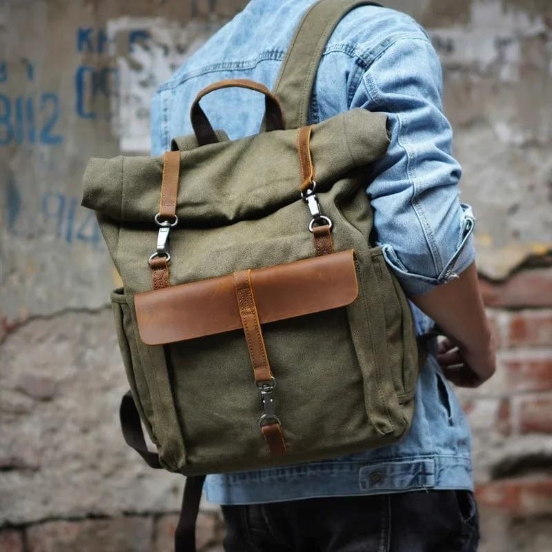 Sac à Dos Canvas Univers du Voyage