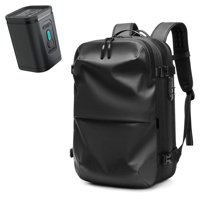 1 Sac Noir + 1 pompe rechargeable Sac à Dos de Voyage Compression Sous Vide Univers du Voyage