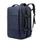 Bleu / 37L Sac à Dos de Voyage Extensible Univers du Voyage