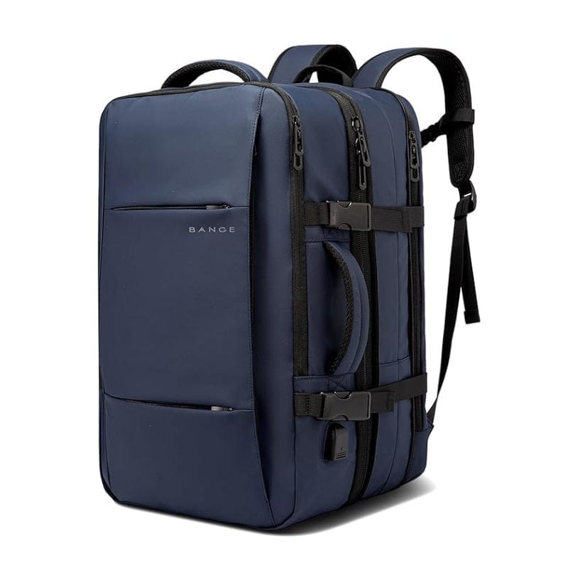 Bleu / 37L Sac à Dos de Voyage Extensible Univers du Voyage