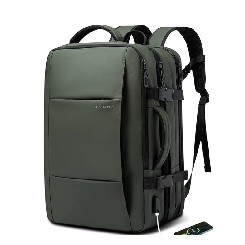 Vert / 37L Sac à Dos de Voyage Extensible Univers du Voyage