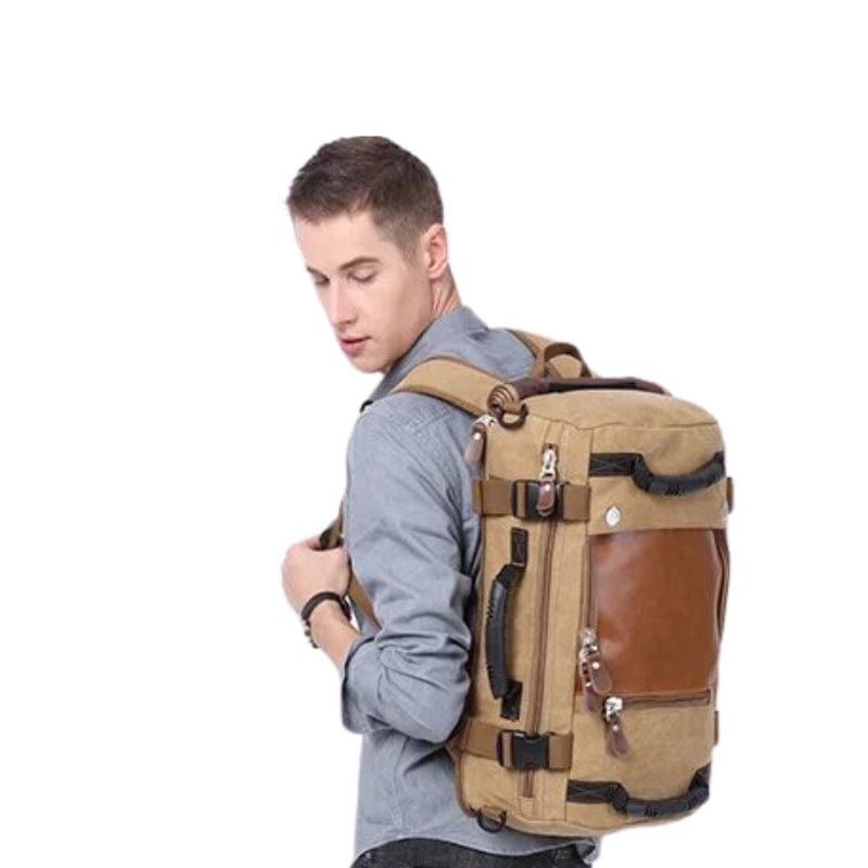 Sac à Dos de Voyage Vintage Solide Univers du Voyage