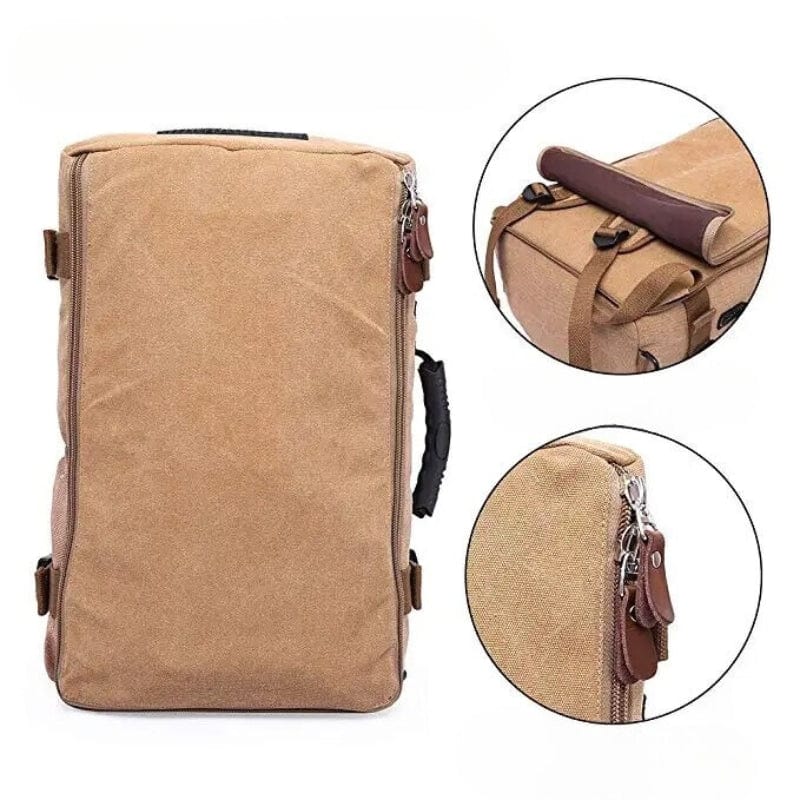 Sac à Dos de Voyage Vintage Solide Univers du Voyage