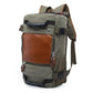 Vert armée Sac à Dos de Voyage Vintage Solide Univers du Voyage