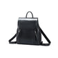 Noir Sac à Dos en Cuir Femme Univers du Voyage