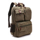 Vert armée Sac à Dos en Toile Vintage Univers du Voyage