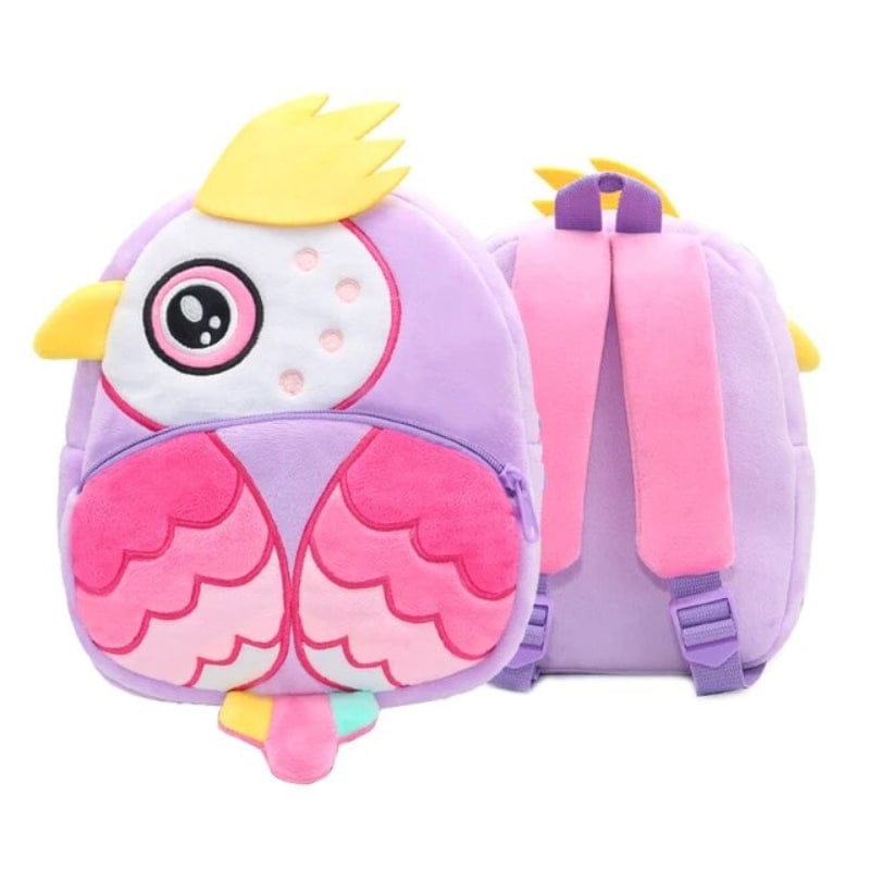 Hibou violet Sac à Dos Enfant 4 ans Univers du Voyage