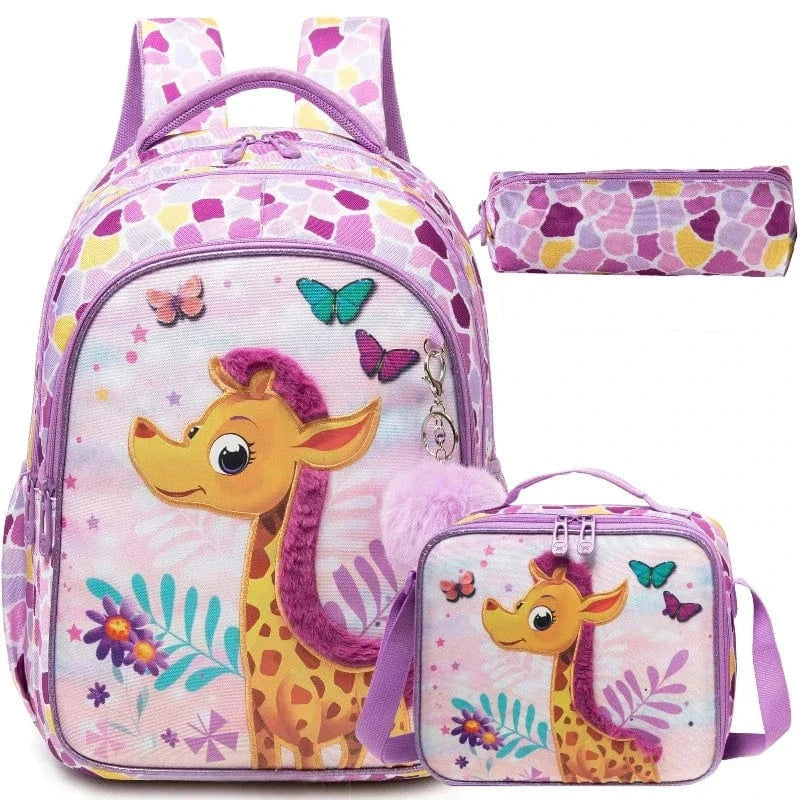 Motif Girafe Sac a Dos Enfant 6 ans Univers du Voyage