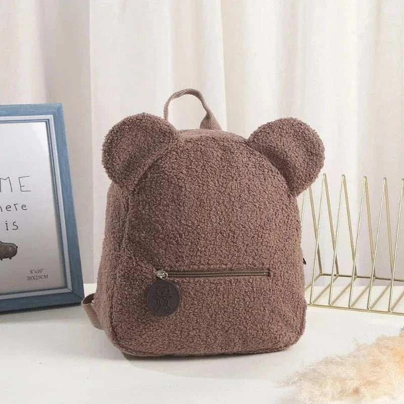 Taupe / Personnalisé Sac à Dos Enfant Personnalisable Univers du Voyage