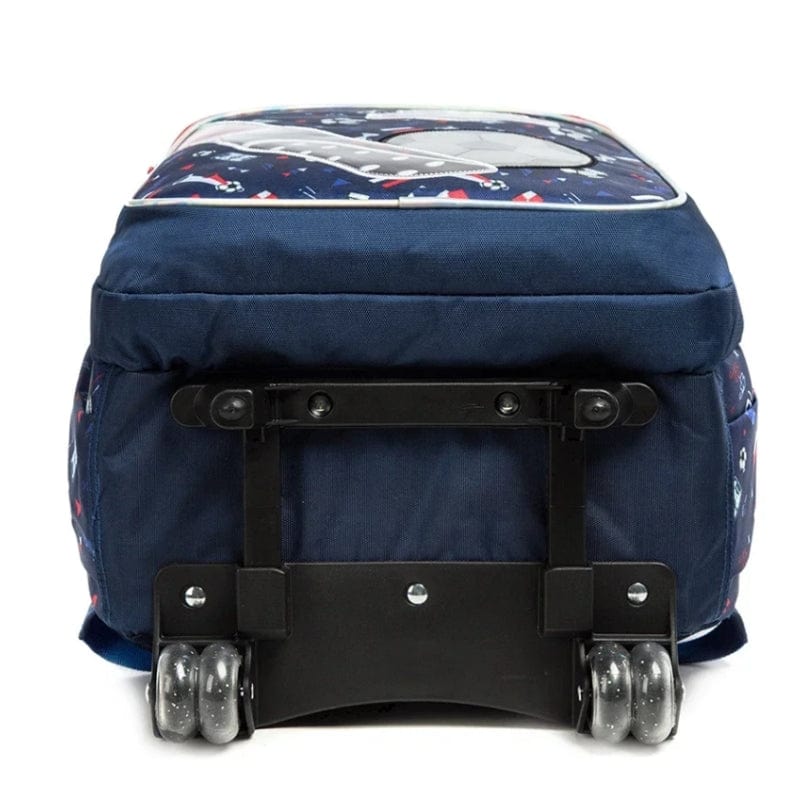 Sac à Dos et Roulettes Enfant Univers du Voyage