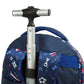 Sac à Dos et Roulettes Enfant Univers du Voyage