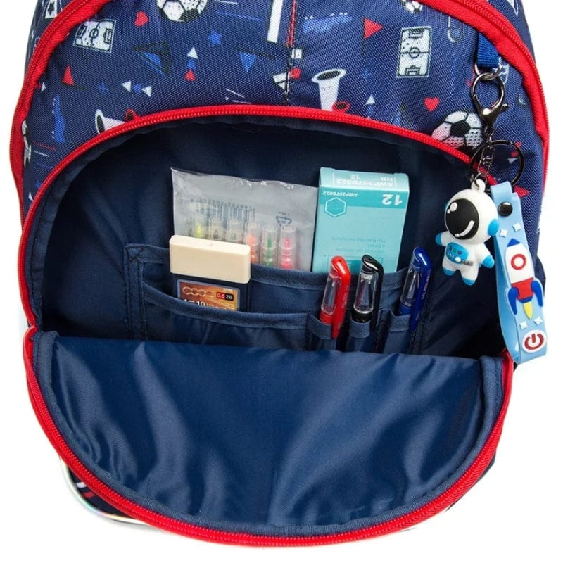 Sac à Dos et Roulettes Enfant Univers du Voyage